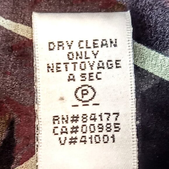 Diane Von Furstenberg Benedetta Tulip Sheer Floral Ruffle Silk Top - Picture 5 of 6